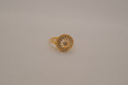 Vintage gold statement ring