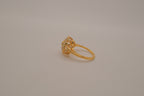 Vintage gold statement ring