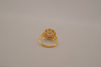 Vintage gold statement ring