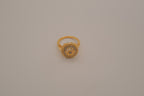 Vintage gold statement ring