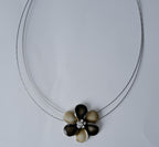 Vintage Enamel Flower Choker