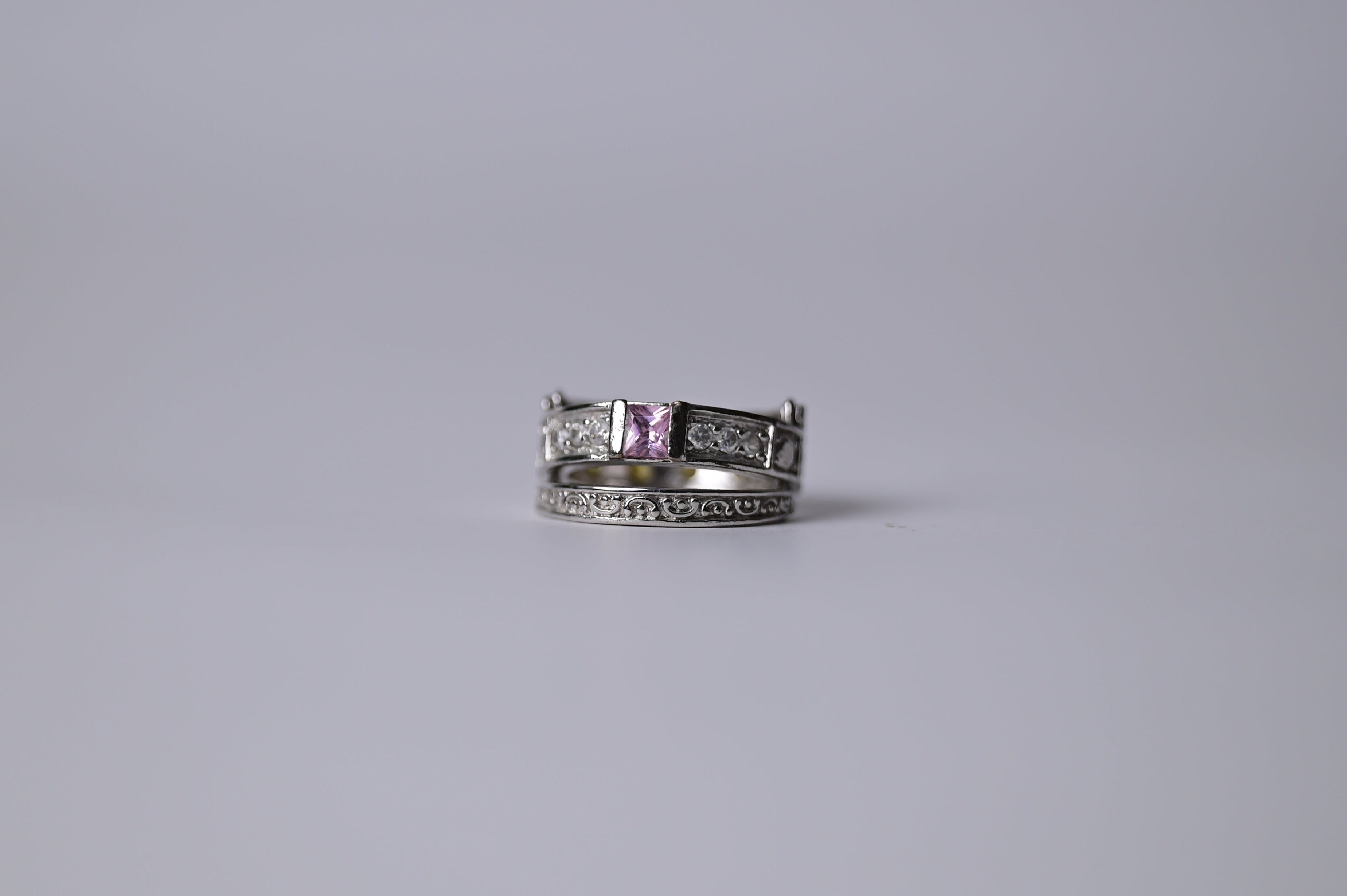 Vintage Avon Silver Flip Ring&nbsp;