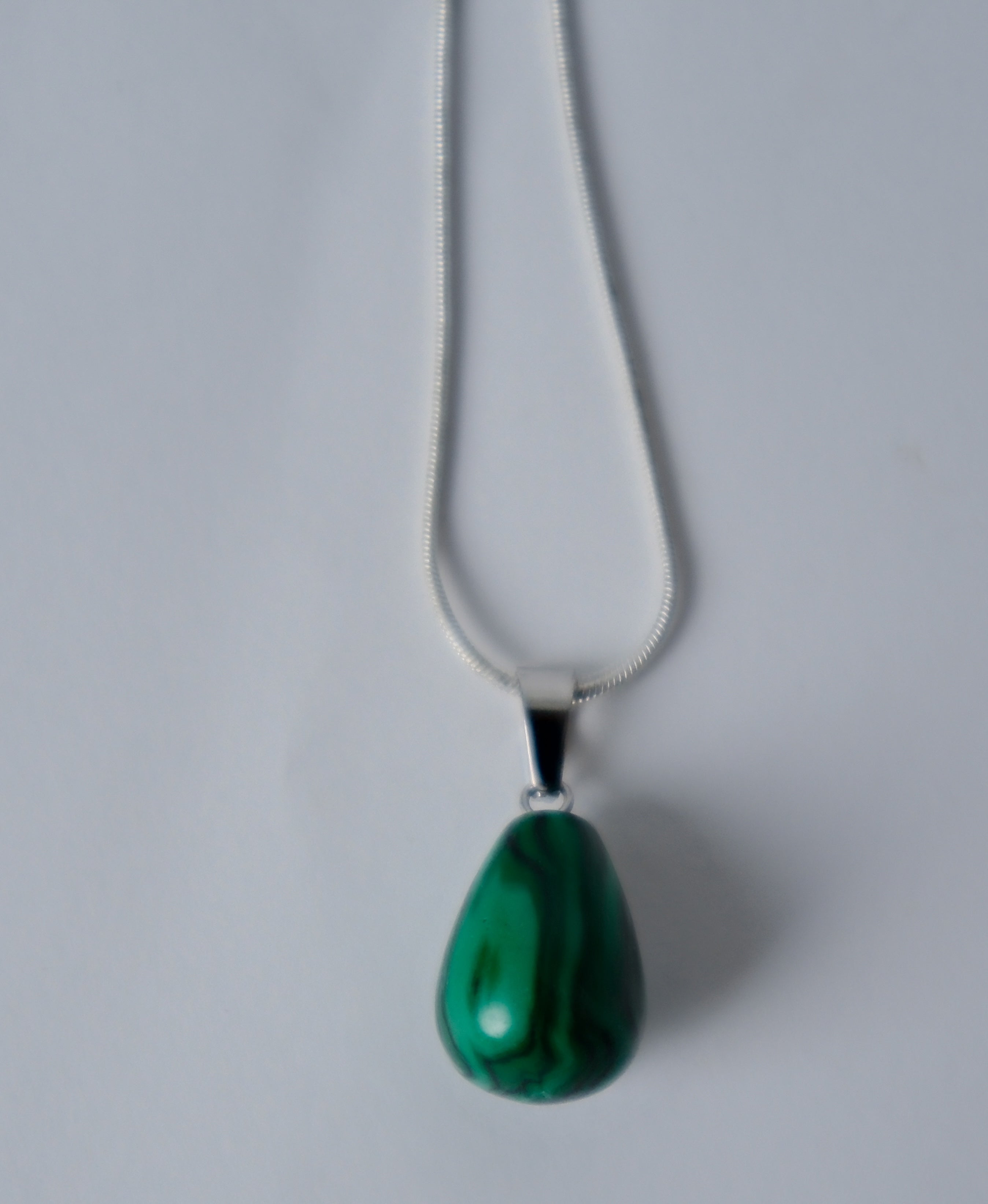 Malachite Sterling Necklace