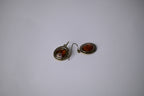 Vintage K.C. Amber Gold Earrings