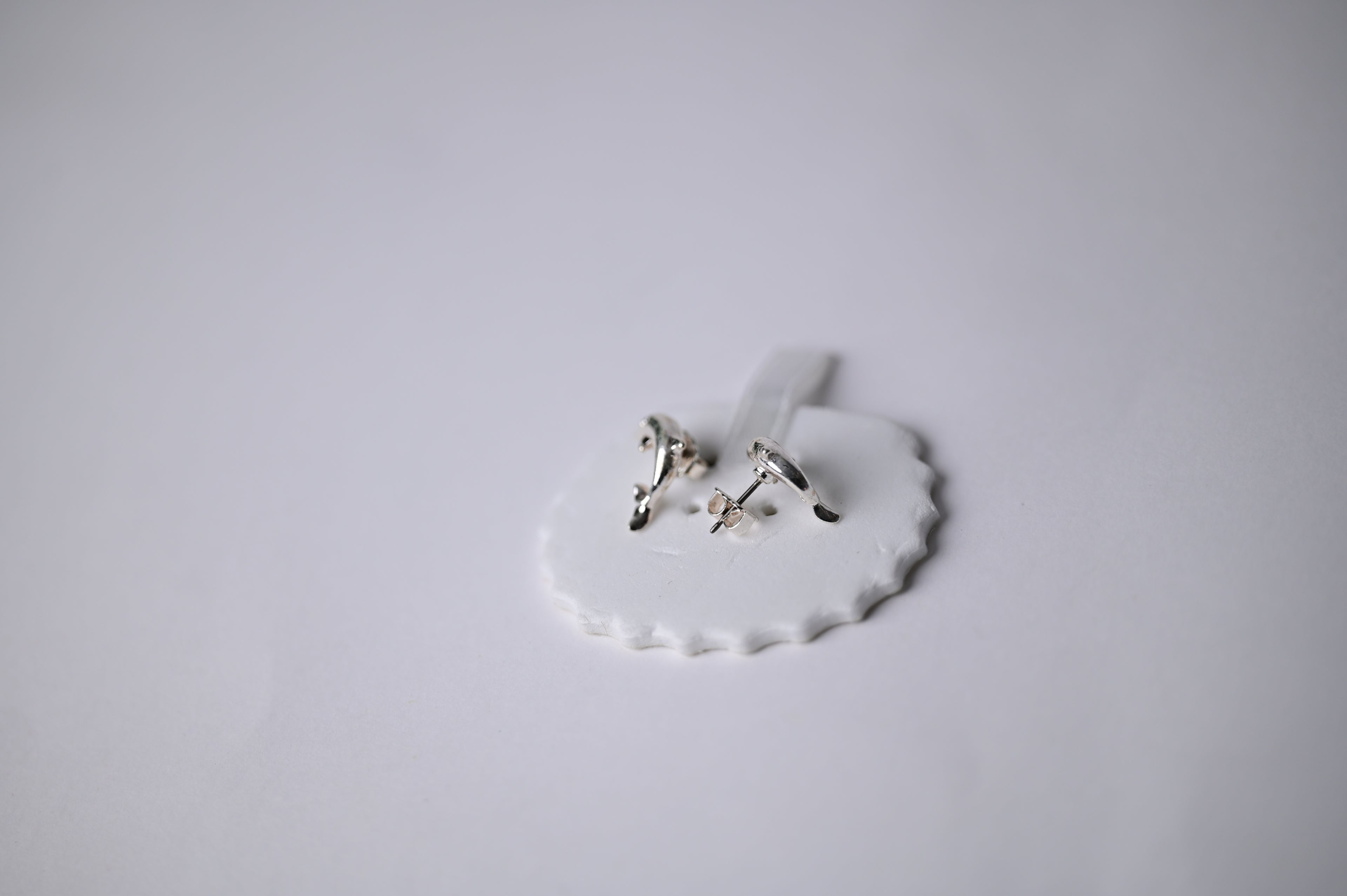 Vintage Avon dolphin studs