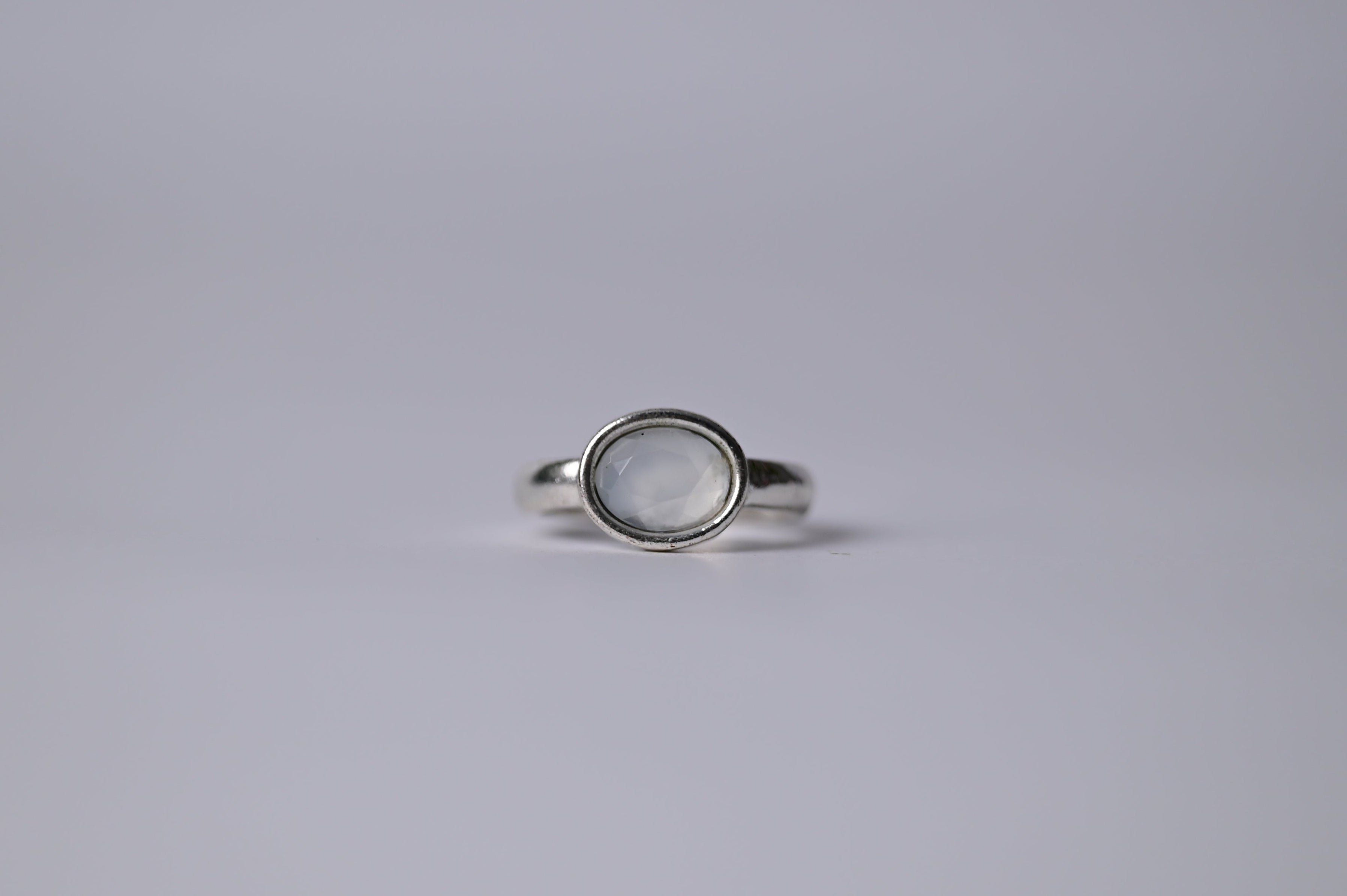 Vintage Sterling Silver Moonstone Ring