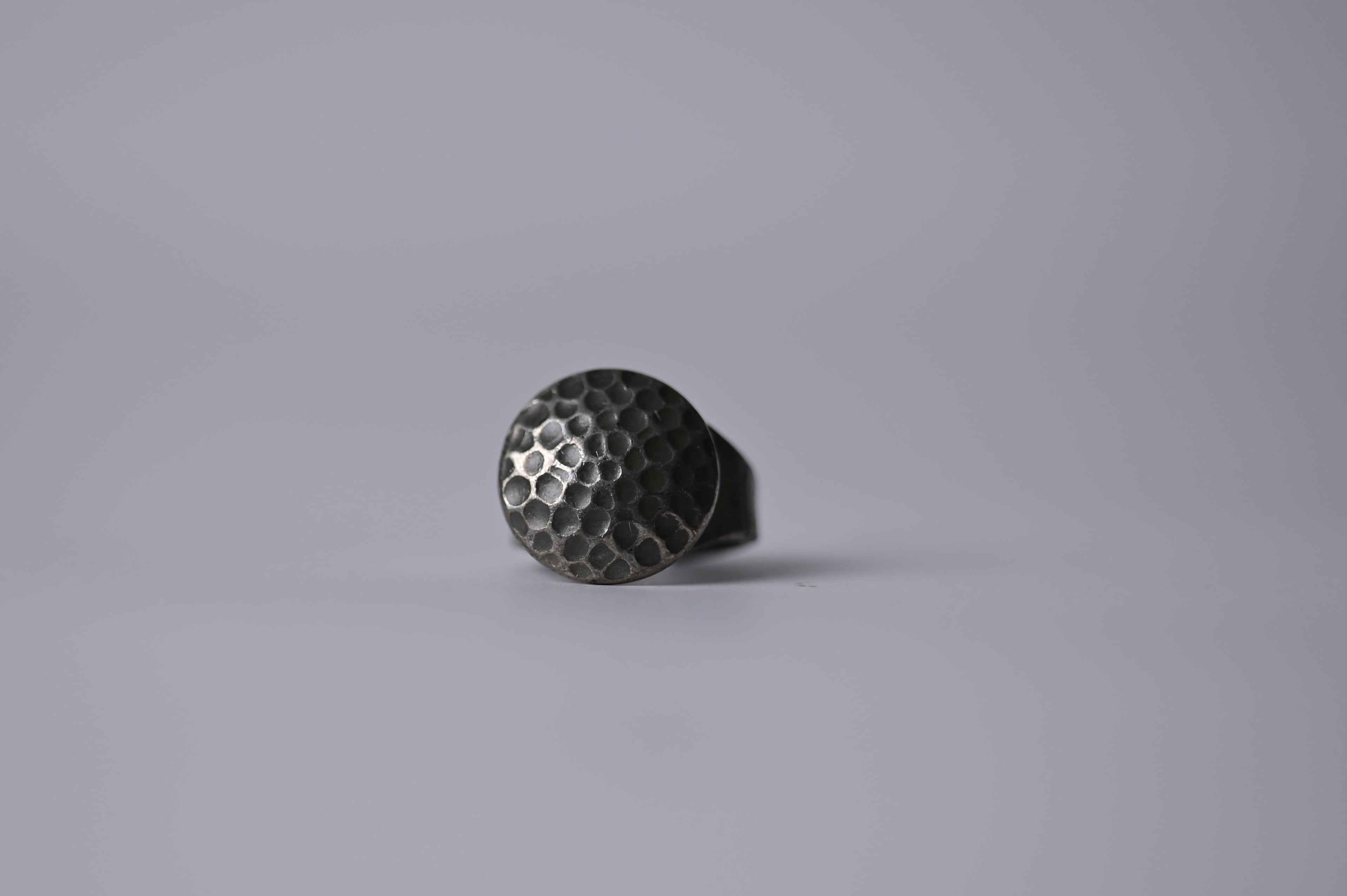 Vintage Pewter Jorgen Jensen Statement Ring&nbsp;