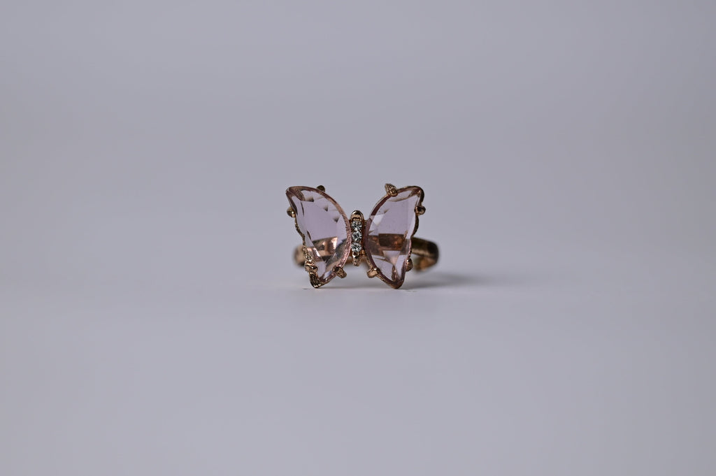 Vintage Gold-toned butterfly Ring&nbsp;