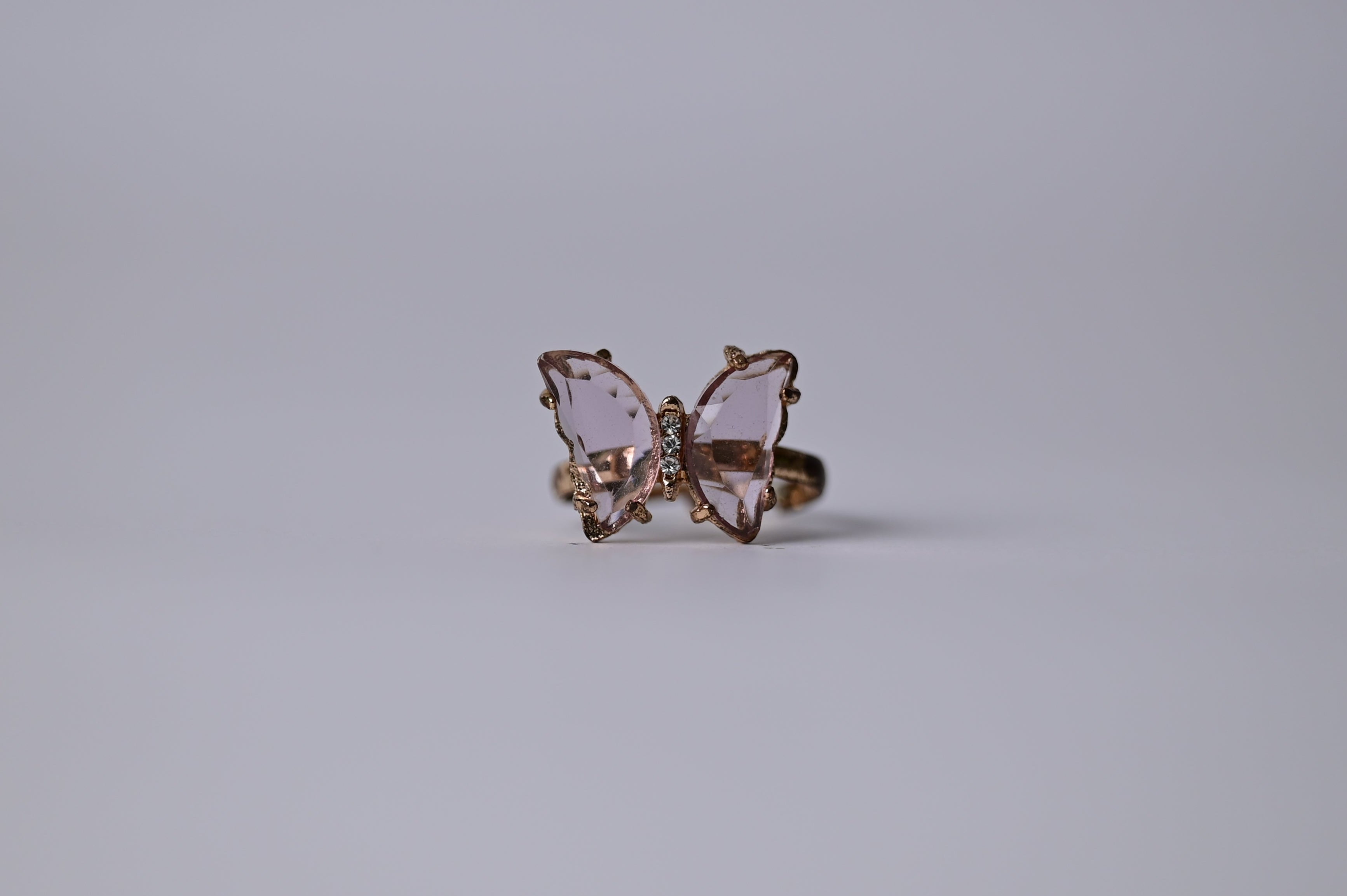 Vintage Gold-toned butterfly Ring&nbsp;