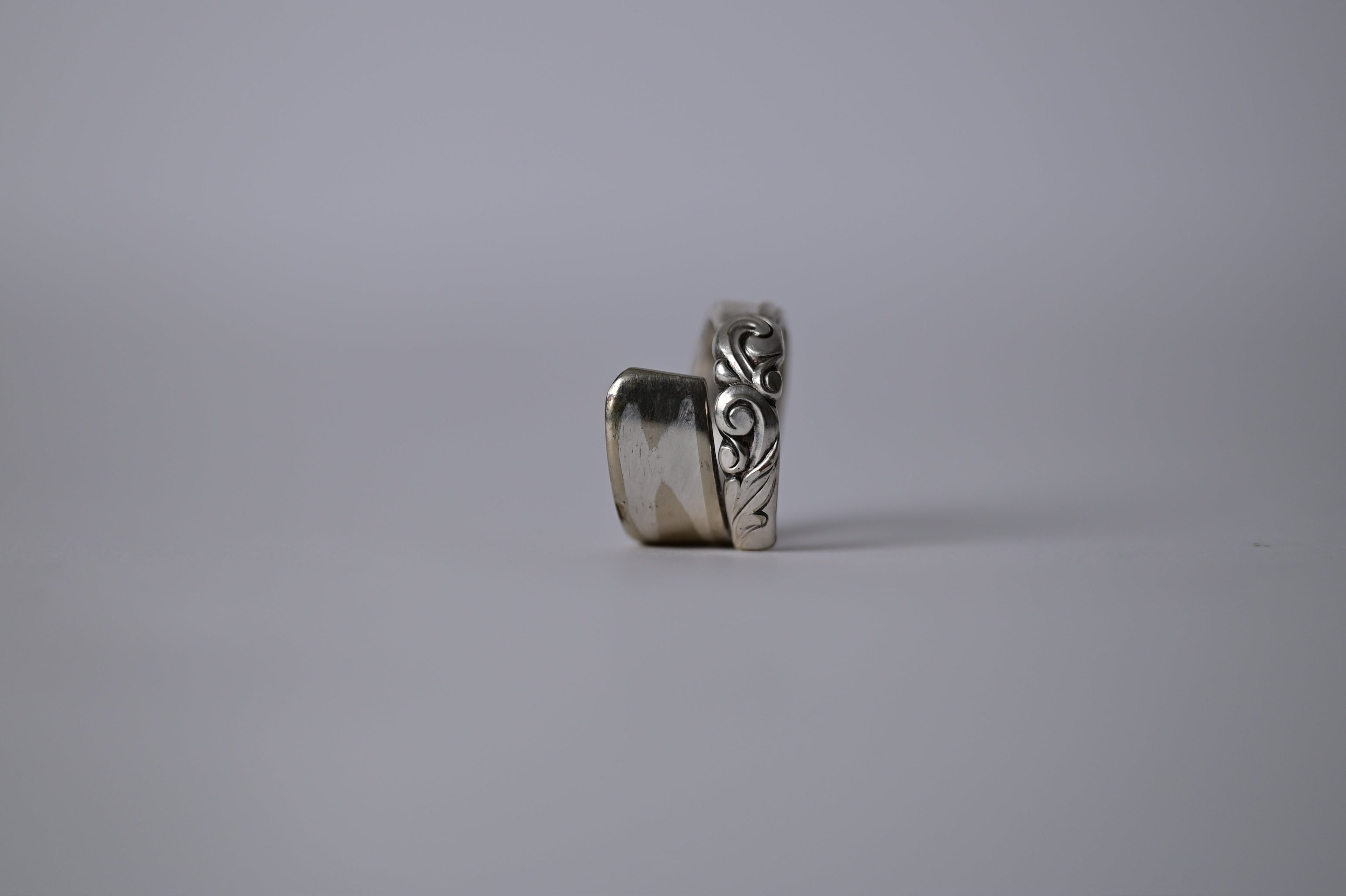 Spoon Ring Wrapped South Seas Demitasse 1955