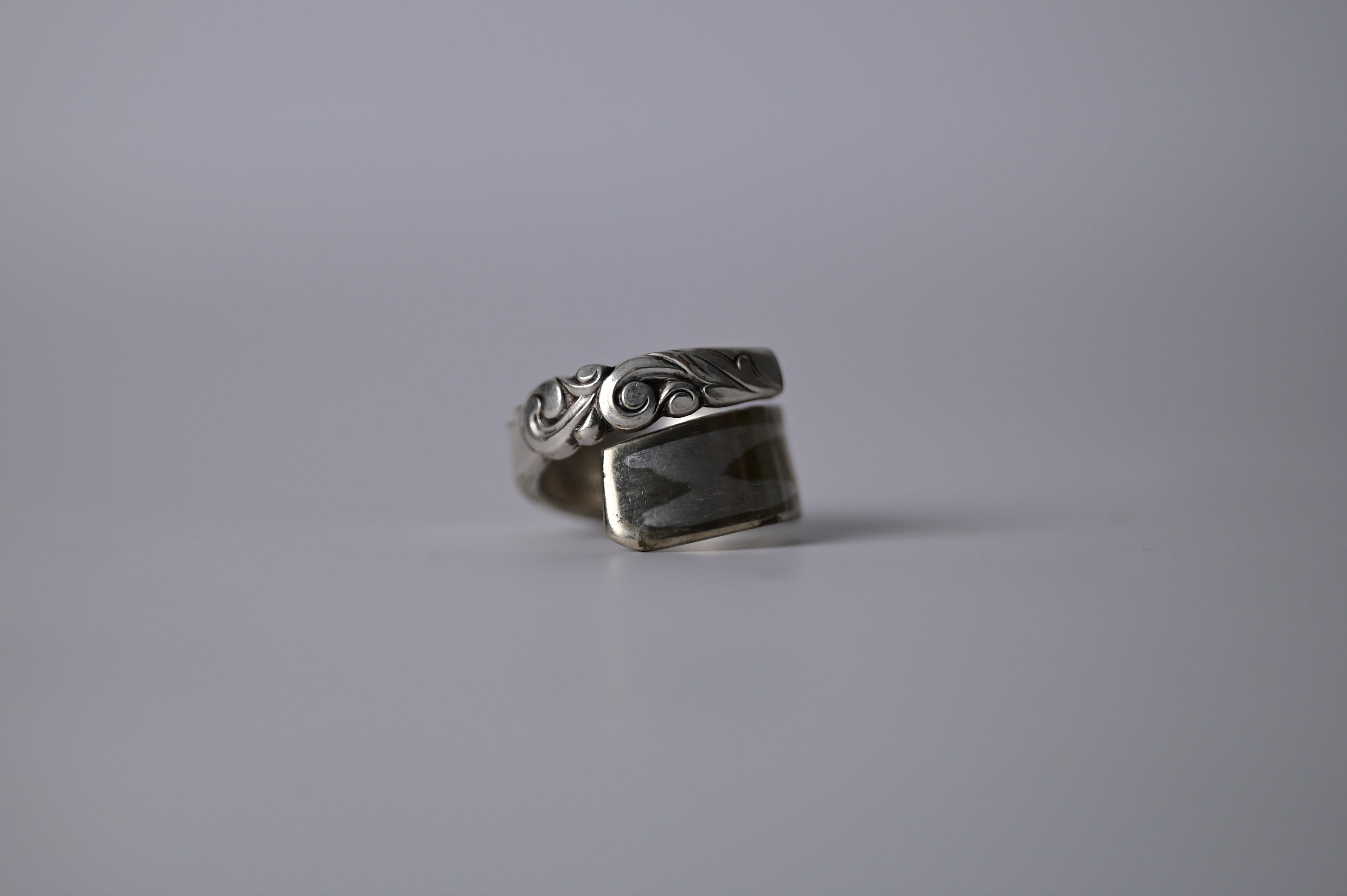 Spoon Ring Wrapped South Seas Demitasse 1955